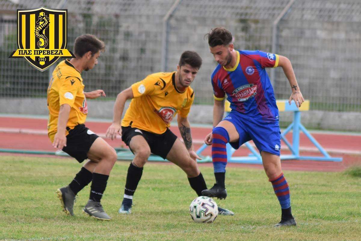 ΠΑΣ Πρέβεζα vs Τηλυκράτης Λευκάδας 1-4