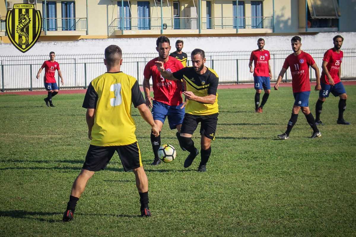 Φιλική ήττα για τον ΠΑΣ Πρέβεζα με αντίπαλο τον Τηλυκράτη