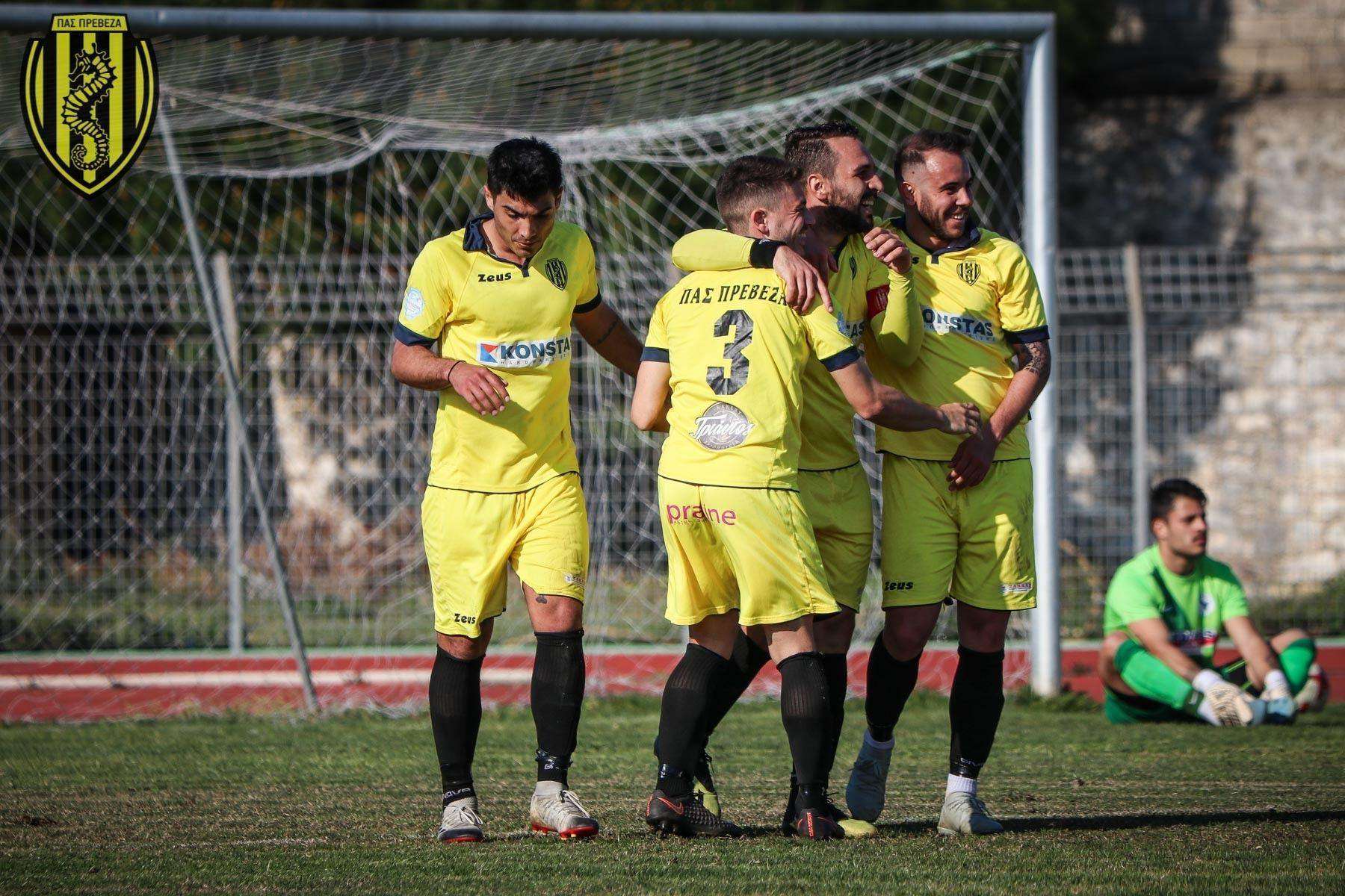 ΠΑΣ Πρέβεζα- Αετός Αγιάς 5-0