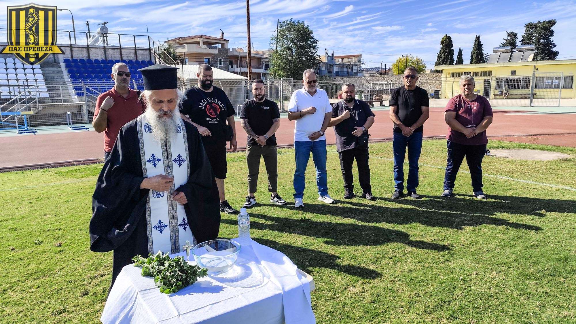 Πραγματοποιήθηκε ο αγιασμός του ΠΑΣ Πρέβεζα